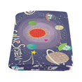thumbnail image 2 of CADecor the Solar System is a Gravitationally System Throw Blanket Bed Sofa Blanket 58x80 inches, 2 of 3