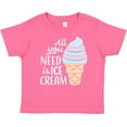 thumbnail image 3 of Inktastic All You Need is Ice Cream with Ice Cream Cone Boys or Girls Baby T-Shirt, 3 of 5