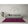 thumbnail image 3 of Ahgly Company Indoor Round Persian Pink Traditional Area Rugs, 5' Round, 3 of 4