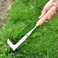 thumbnail image 2 of 1pc, Crack Weeder Crevice Weeding Tool, Stainless Steel Weed Tool Manual Weeder, Beech Wood Handle Lawn Yard Gardening Tool Gardening Gift, 2 of 4
