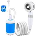 thumbnail image 1 of Rechargeable Camping Shower Pump, Portable Outdoor Shower Head with Hose, Digital Display Sprayer, 1 of 7