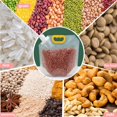 thumbnail image 3 of SUTENGDA Grain Storage Container Multigrain Food Sealed Bags 10 Pack 1.5L Resealable Packaging Bags Transparent Pouches Portable Bag for Cereal Bean Nut Rice Tea, 3 of 7