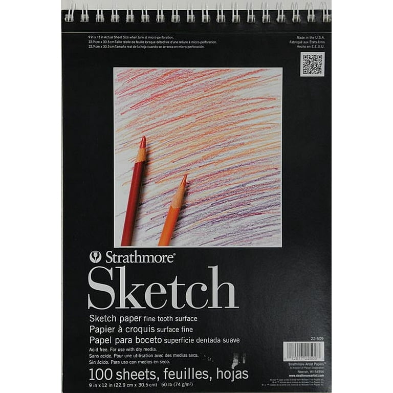 A4 Sketch Pad 160gsm 24Sheets Quality Artist Drawing Paper Sketching Book
