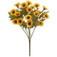 thumbnail image 1 of Margaritas Artificiales 1 ramo artificial de margaritas y flores de manzanilla de seda para decoración de bodas y hogares,arreglos florales artificiales de tallo largo (amarillo otoño). Rkxzt, 1 of 9