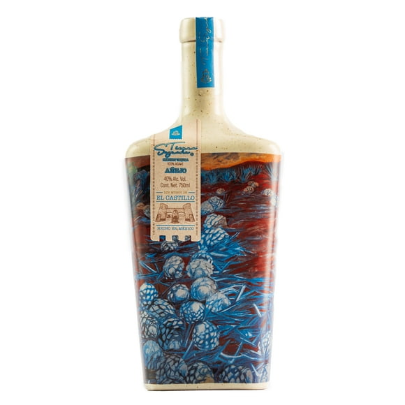 Tequila Tierra Sagrada Añejo Piñas 100% Agave 750 Ml Tierra Sagrada Tequila Añejo