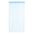 thumbnail image 1 of Mejore la decoración de su dormitorio y sala de estar con elegantes cortinas de poliéster azul para ventanas, 1 of 8