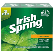 (5 pack) (Total 15ct) 5 pack_Irish Spring Original, Deodorant Bar Soap, 3.7 Ounce, 3 Bar Pack