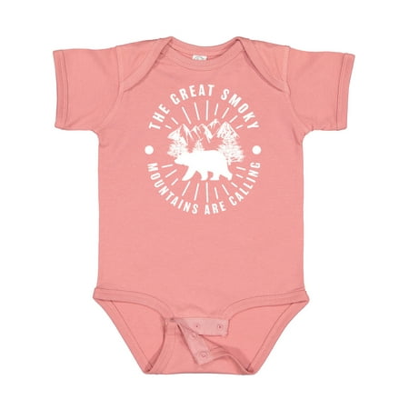 

Inktastic The Great Smoky Mountains Are Calling Gift Baby Boy or Baby Girl Bodysuit