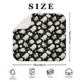 thumbnail image 4 of Pioneer Flower Floral Print Pattern Kitchen Dish Drying Mat 1 Pack, Ultra Absorbent Microfiber Drainer Mat, 16"x18", 4 of 6