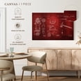 thumbnail image 5 of Elephant Stock Firefighter Patents Wall Art - Horizontal Canvas Wall Art - Living Room Wall Decor - Our America Canvas - Red And Brown Decor - 12" x 8", 5 of 8