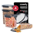 thumbnail image 1 of Set De Contenedores De Plástico Para Alimentos Cookify Herméticos, Organizador de Cocina y Despensa sin BPA, 8 Piezas, 1 of 6