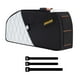 thumbnail image 2 of Bolsa de almacenamiento para cuadro de bicicleta, con correa, organizador de bolsillo para el tubo delantero de bicicleta, paquete de ciclismo para Blanco, 2 of 8