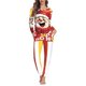 thumbnail image 1 of Conjunto de pijama de dos piezas para mujer, ropa de dormir cómoda, informal, de manga larga, para otoño e invierno, con envío directo, 1 of 4