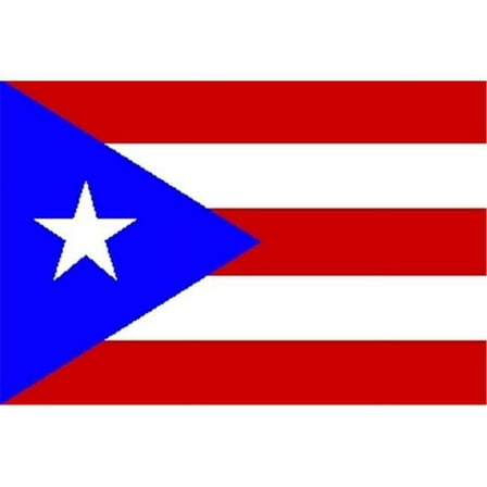 Annin Flagmakers  5 ft. X 8 ft. Nyl-Glo Puerto Rico Flag
