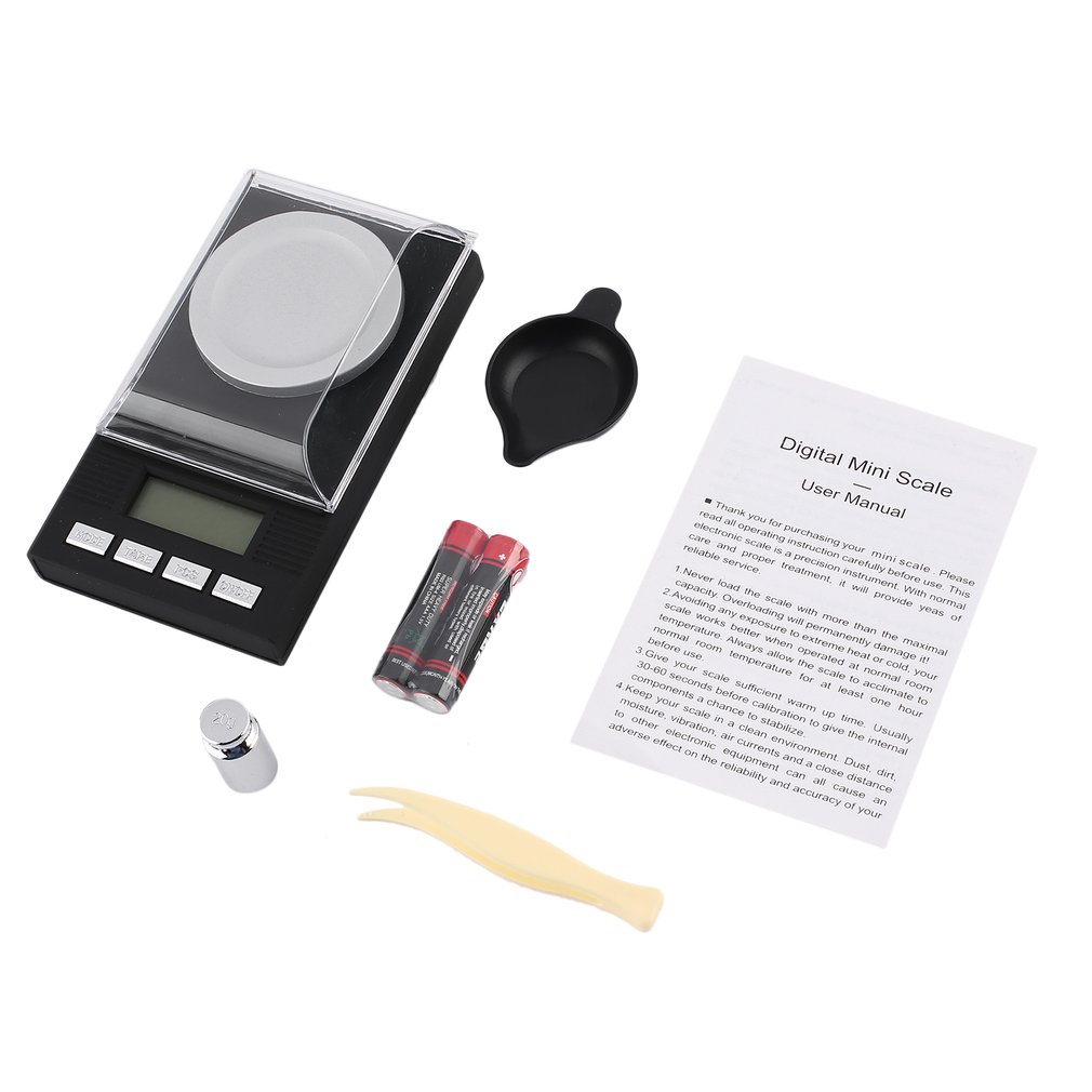 High Precision 20g/50g 0.001g Digital Milligram Gram Scale Balance