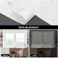 thumbnail image 2 of LazBlinds Cordless Roman Shades for Windows, Blackout Room Darkening Thermal Insulated Window Blinds, Lightweight Fabric Blinds for Indoor Windows, 42" W x 60" H, Off White, 2 of 6