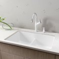 thumbnail image 3 of Blanco Ka-442074 Diamond 32" Drop In Double Basin Granite Composite Kitchen Sink -, 3 of 7