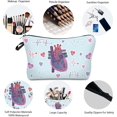 thumbnail image 4 of Pequeñas bolsas de maquillaje para niñas, regalos de bolsas de cosméticos para mujeres, linda bolsa de maquillaje con cremallera de viaje JFHHH pequeña, 4 of 5