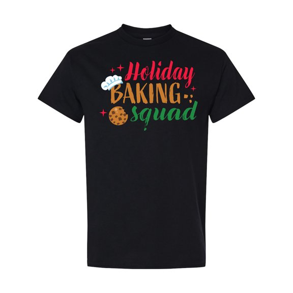 Inktastic Christmas Holiday Baking Squad T-Shirt
