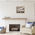 thumbnail image 3 of Stupell Industries Dock with Cloudy Sky Landscape Photography Gold Floater Framed Canvas Art Print Wall Art, 21 x 17, 3 of 10