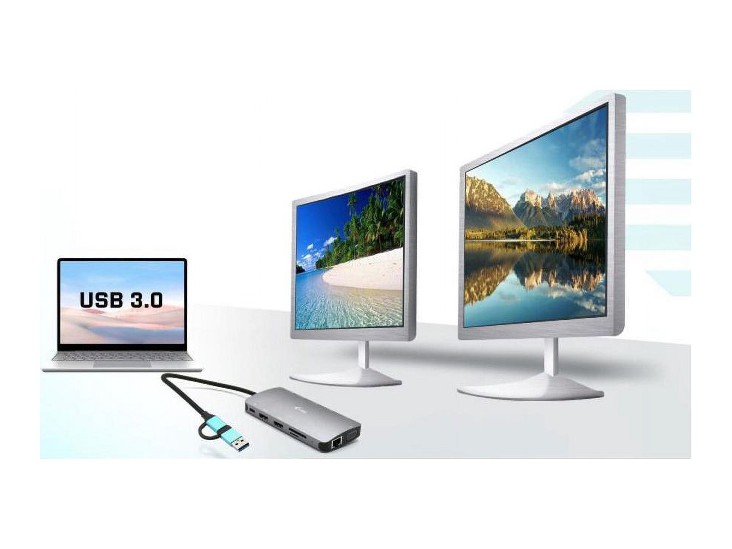 I-TEC USB 3.0 3X LCD NANO DOCK