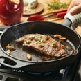 thumbnail image 3 of Rachael Ray Cast Iron Pre-seasoned Induction Skillet, 10-Inch, 3 of 7