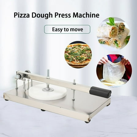 CDZHLTG 9.5” Pizza Dough Press Machine Household Pastry Manual Press Machine kitchen tool pizza press machine