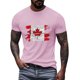 thumbnail image 3 of Camisas de Manga Corta para las Mujeres Impresión de Manga Corta Cuello Redondo, Camisa Casual de Poliéster para las Mujeres, Lavado de Manos, 3 of 7