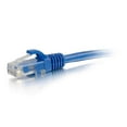 thumbnail image 2 of C2G 6in Cat6 Snagless Ethernet Cable-Blue, 2 of 3