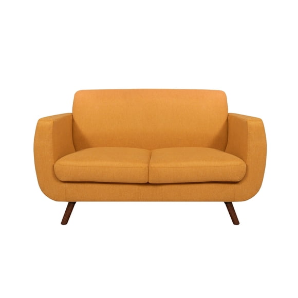 Love Seat Lewis Mostaza Kessa Muebles
