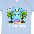 thumbnail image 4 of Inktastic Summer Vacation in Punta Cana Boys or Girls Baby Bodysuit, 4 of 5
