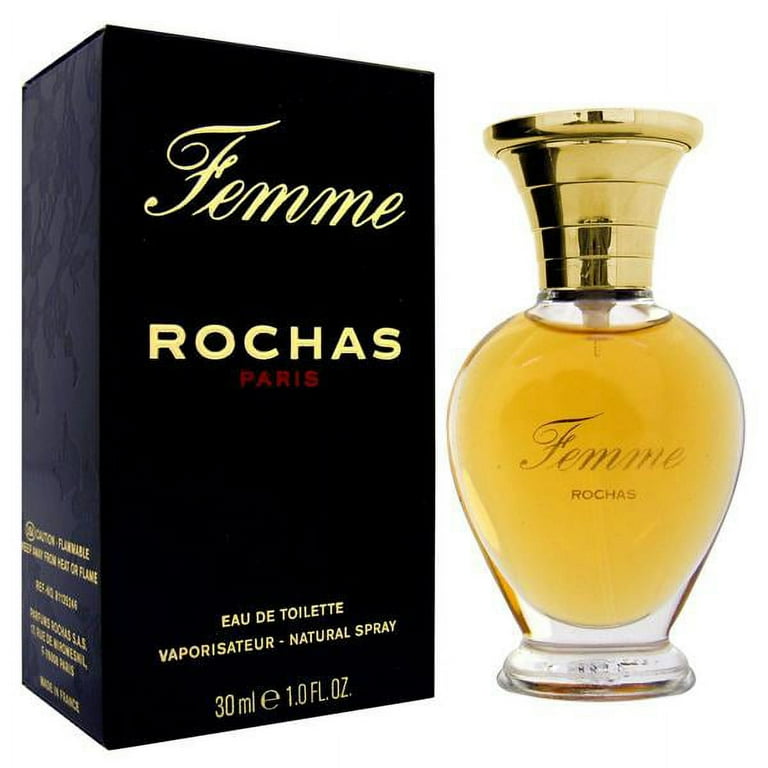 Femme Rochas Parfum De toilette ロシャス Rochas Femme Eau de Toilette Spray, 1.0 oz (30 ml), Women's