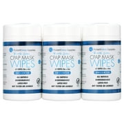 Patient Sleep Supplies Mask Wipes - Unscented 3 pack