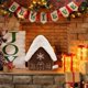 thumbnail image 5 of Casa de jengibre de Navidad, juguetes de peluche, almohada, casa de nieve, cojín de casa de jengibre de Navidad, decoración de árbol de Navidad, muñeco de peluche, 5 of 5