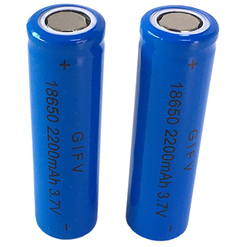 Pack of 1 USB Rechargeable Lithium Ion Battery 3.7v 2200mAh for Detachable Shower