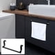 thumbnail image 2 of Toallero de acero inoxidable sin taladro para baño con barra simple y estante para toallas y accesorios, 2 of 8
