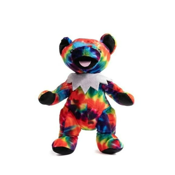 Fab Dog 849088052200 Grateful Dead Tie Dye Dancing Bear Dog Toy - Small