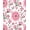Pink, Pattern 2, variant on ODIKA 2x3 Machine Washable Non-Slip Area Rug, Fairytale Garden with Nutcracker Inspired Floral Ornaments and Ballet Ribbons High Traffic Rug, Blue, 574391