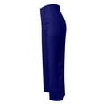 thumbnail image 5 of Womens Sweatpants High Waist Straight Leg Flattering Casual Suit Long Wide Leg Sweatpants Women Blue 2Xl, 5 of 6