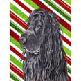 thumbnail image 1 of Carolines Treasures SC9611CHF English Cocker Spaniel Candy Cane Christmas Flag Canvas House Size, 1 of 4