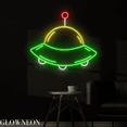 thumbnail image 4 of Glowneon UFO Space Neon Sign, Spaceship Led Light Decor For Kid Room, 4 of 5