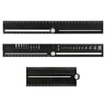 thumbnail image 3 of CEORPER Drawing Tool Protractor Aluminum Angles Ruler Angles Measure Drafting Tool Woodworking Ruler Geometric Drawing Ruler, 3 of 9