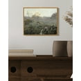 thumbnail image 5 of Drsoum Vintage Wildflower and Cactus Landscape Wall Art Classic Retro Desert Countryside Prints Rustic Farmhouse Decorations for Living Room Bedroom 8x10in Natural Framed, 5 of 6