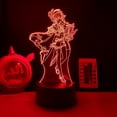 thumbnail image 1 of Luz nocturna LED 3D Plants vs Zombies Barbatos que cambia de color, 1 of 1