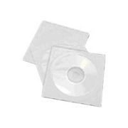 Angle View: Inland Pro EZ - CD/DVD sleeve - white (pack of 200)