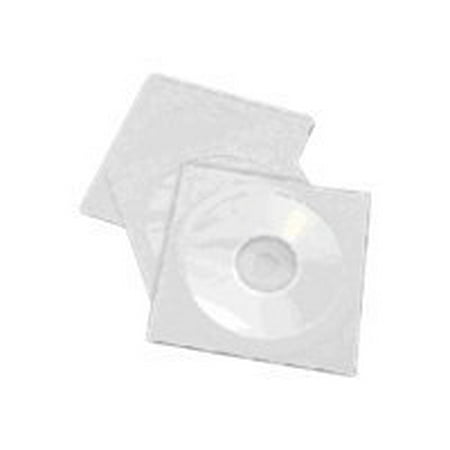 Inland Pro EZ - CD/DVD sleeve - white (pack of 200)