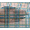 thumbnail image 4 of oneOone Viscose Chiffon Fabric Madras Check Decor Fabric Printed BTY 42 Inch Wide, 4 of 4