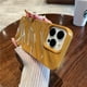 thumbnail image 3 of Funda de teléfono de Color caramelo con patrón ondulado 3D rizado de lujo para iPhone 15, 11, 12, 13, 14 Pro Max, X, XR, XS, 7, 8 Plus, SE, cubierta suave a prueba de golpes, 3 of 5