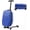 Blue, variant on 20" Hardshell Scooter Suitcase for Kid & Adult Foldable 2 in 1 Ride on Carry on Travel Trolley Scooter Luggage With Wheels Pink