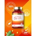 thumbnail image 5 of Suplemento de vitamina D Carlyle Vitamina D3 2000 UI 400 cápsulas blandas, 5 of 5